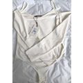 Body suit top Leotard Cold Shoulder Body Strapp...