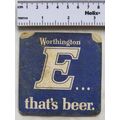 Vintage Beer Mat - Worthington E