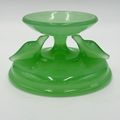 HOUZE Art Glass Jadeite Jade Green Vintage 1930...