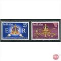 Norfolk Island stamps 1978 - SG 207/208 - 25th ...