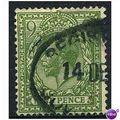 1924 SG426 9d Olive-Green Wmk Block Cypher Fine...