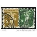 1909/1911 Michel 111+113 - #2 fine used (o) - t...