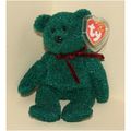 2001 Ty Beanie Babies Holiday Teddy the Bear wi...