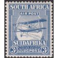 South Africa 1925 3d Ultramarine Mounted Mint M...