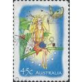 AUSTRALIA, Fairy and Butterfly, blue 1975, 45c, #3