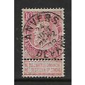 BELGIUM 1893 SG 83 10c RED FINE USED