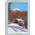 NH Franconia Notch Covered Bridge Postcard Brid...