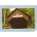 NH Cornish Covered Bridge Postcard Blow Me Down...