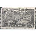 India (Travancore Anchel) 1941 - SG71a violet -...