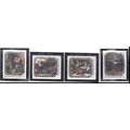 Luxembourg Stamps Scott #710 To 713, Mint Never...