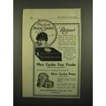 1918 Rigaud Mary Garden Face Powder, Rouge Ad