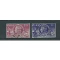 Ireland stamps sg144 sg 144 used set