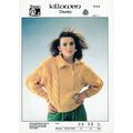 Tivoli 946 Chunky Lady's cable and rib jumper K...