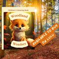 Woodland Wonders Children's Colouring Book Prem...