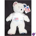 Game Plan I Love USA Bear Plush WT