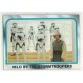 EMPIRE STRIKES BACK card # 196 HELD BY STORMTRO...