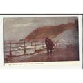 775 SCARBOROUGH Rough Sea Oilette Postcard