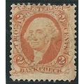 US REVENUE STAMP 2 cent (R10) 1863used