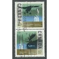 CAN 1988 SE~TE PAIR 37c 'WILDLIFE AND HABITAT '...