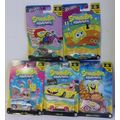 HOT WHEELS ' SPONGEBOB SQUAREPANTS ' 5 car SET ...