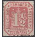 Mi: 21 MH 1866 Hamburg Cat € 16