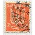 EMPIRE GERMANY 1924 AIR AIRMAIL MAIL 50Pf DIVIN...