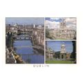 DUBLIN , IRELAND multiview unused postcard =