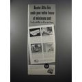 1953 Hunter Attic Fan Ad - Cools Your Entire House