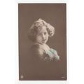 Young Girl Portrait Postcard 2515b