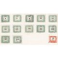 Hungary 1953 - Postage Dues Collection - used