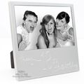 New Engraved Silver 18th Birthday Photo Frame G...