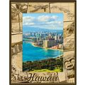 Hawaii Laser Engraved Wood Picture Frame Portra...