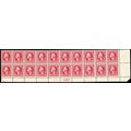 526, MNH 2¢ PB of 20 Stamps With GHOST Plate Nu...