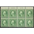 538, Mint NH 1¢ Plate Block of Eight Stamps CV ...