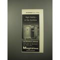 1956 Magnavox Provincial Serenade Phonograph Ad - High Fidelity