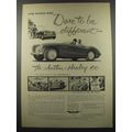 1955 Austin-Healey 100 Car Ad - Dare to be different