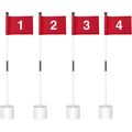 KINGTOP Golf Flagstick Mini, Putting Green Flag...