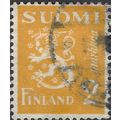 FINLAND, Lion Rampant, blue 1930, 2M