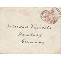 Barbados Postal Sta. Overprinted 1895 to Germany