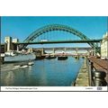 Newcastle-upon-Tyne - Four Bridges - postcard -...