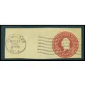 Used U429b 2c George Washington Fine Cut Square...