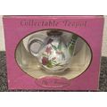 My Treasure Collectible Teapot Hand Painted Por...