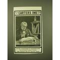 1902 Carter's Ink Ad - An old bookkeeper is dis...