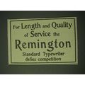1900 Remington Typewriter Ad - For length and q...
