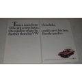 1982 Isuzu Diesel Coupe Car Ad - Twas a Man from Honolulu