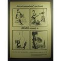 1959 Hoover Vacuum Cleaner Ad - cartoons by Ken...