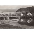 Sunnfjorde Norway Bridge River Real Photo Old P...