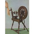 Antique Saxony Type 1775 Spinning Sewing Wheel ...
