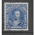 VENEZUELA 25C 1910ish ABN issue blue used