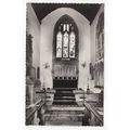 Interior of St Andrew's Church Backwell Postcar...